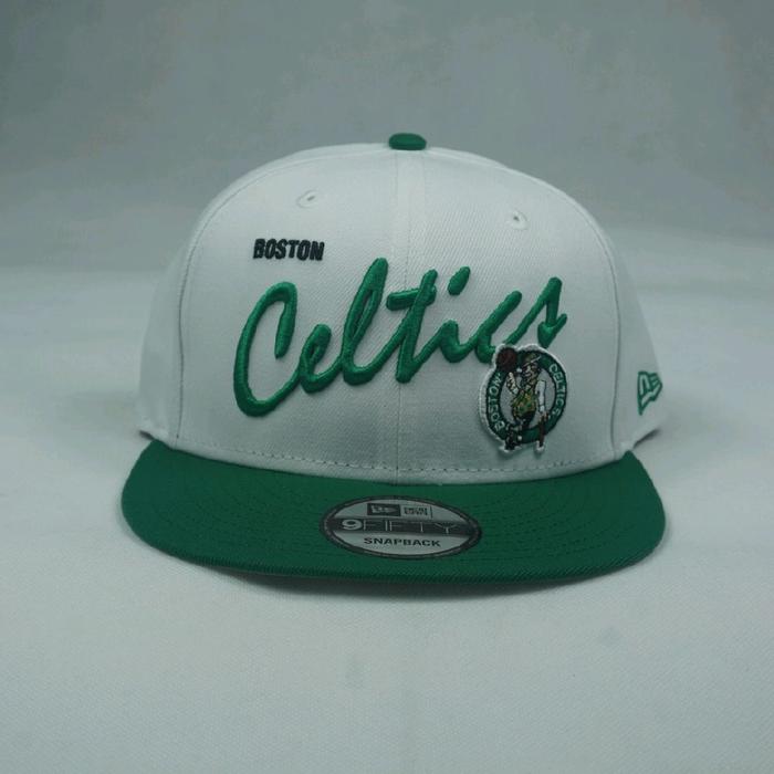 N.E CELTICS VINTAGE SCRIPT 9FIFTY CAP SNAPBACK ADJUSTABLE NBA