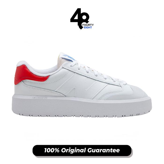 Sepatu Sneakers Pria New Balance CT302 White True Red (CT302LH) Original