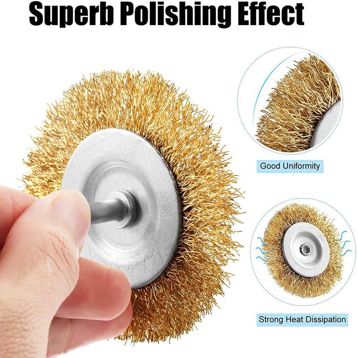 Useful Durable Wire Brush Wire Cup/Wheel Brush 25mm 38mm 50mm 65mm