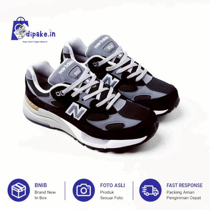 Sneakers NB M992BK Black White Grey [BNIB]