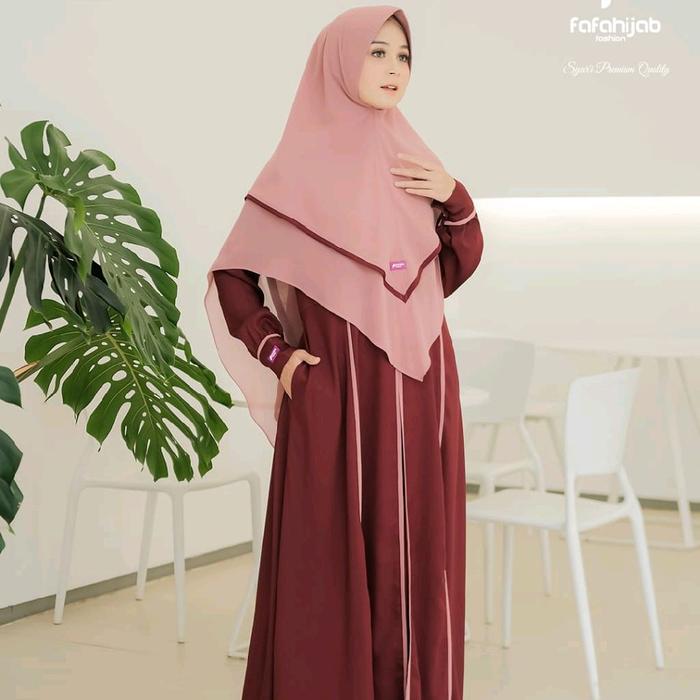 CHALISA BY FAFA HIJAB / GAMIS SET KHIMAR / ABAYA/ DRESS KEKINIAN