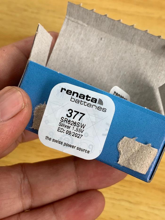 BATERAI BATU JAM TANGAN RENATA 377 SR626SW ORIGINAL 1.55V