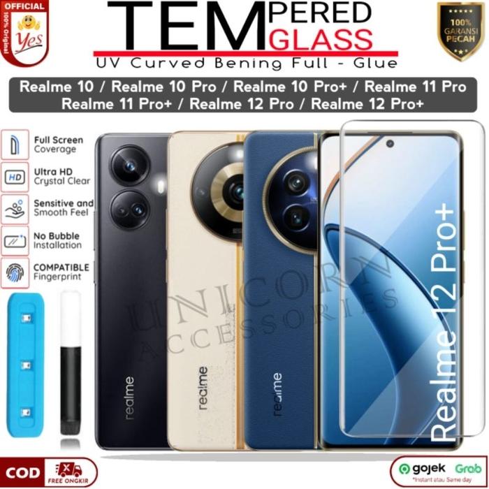 UV Curved Realme 10 Pro / Realme 10 Pro+ / Realme 11 Pro+ 5G / Realme 11 Pro / Realme 12 Pro / Realm