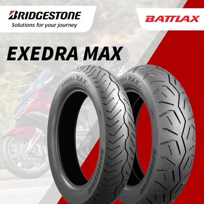 BATTLAX EXEDRA MAX [FRONT : 130/90-16, 110/90-19, 90/90-21, 130/70ZR17 & 130/70ZR18] & [REAR : 130/9