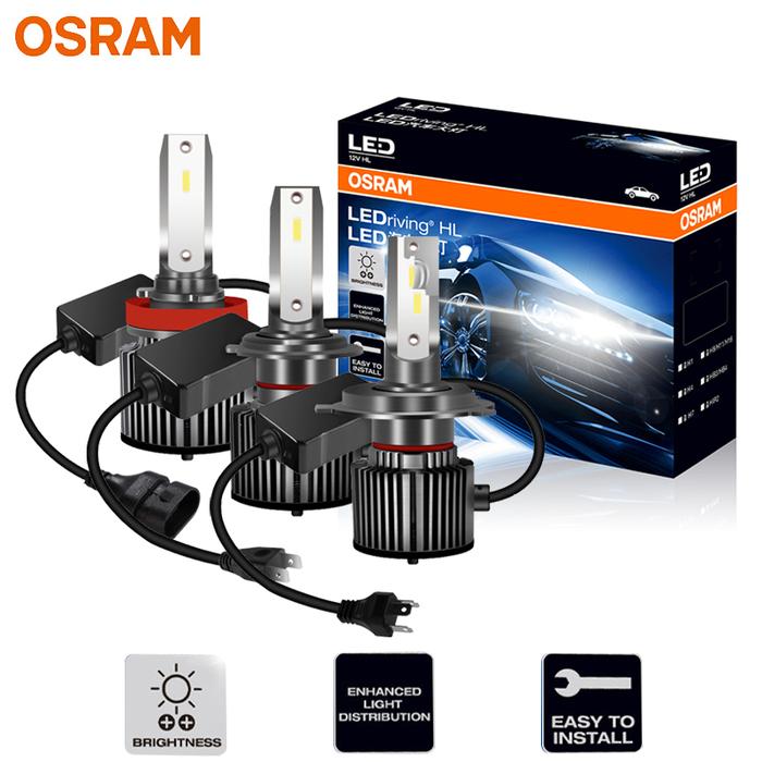 OSRAM LED H4 H7 H11 HIR2 HB3 LEDriving YLZ Car Headlight H1 H8 H16
