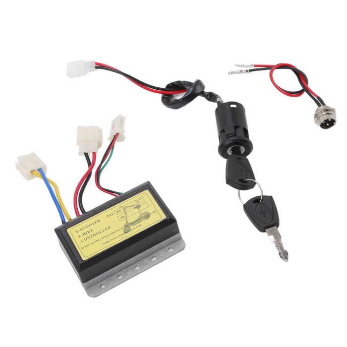Sikat Pengendali Kecepatan Motor DC12V 250W Kotak Modulator Regulator