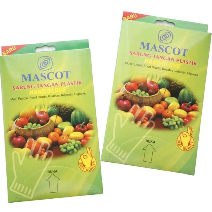 MASCOT SARUNG TANGAN PLASTIK