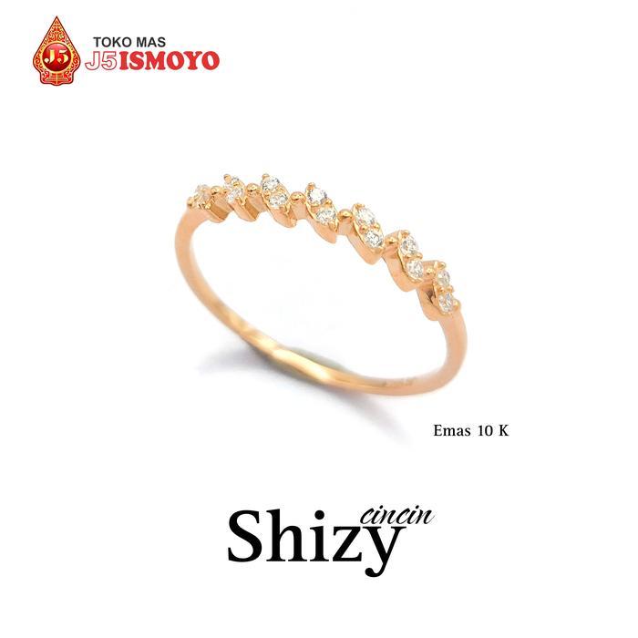 Cincin Emas Mas Asli Model Shizy J5 Ismoyo