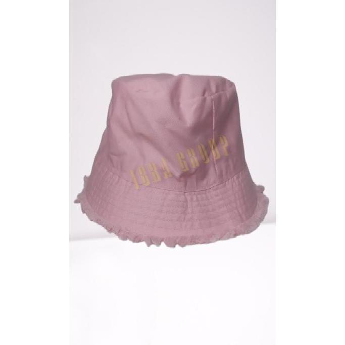 TOPI Bucket Rawis Rumbai terbaru KOREA hat ripped ends Topi bucket