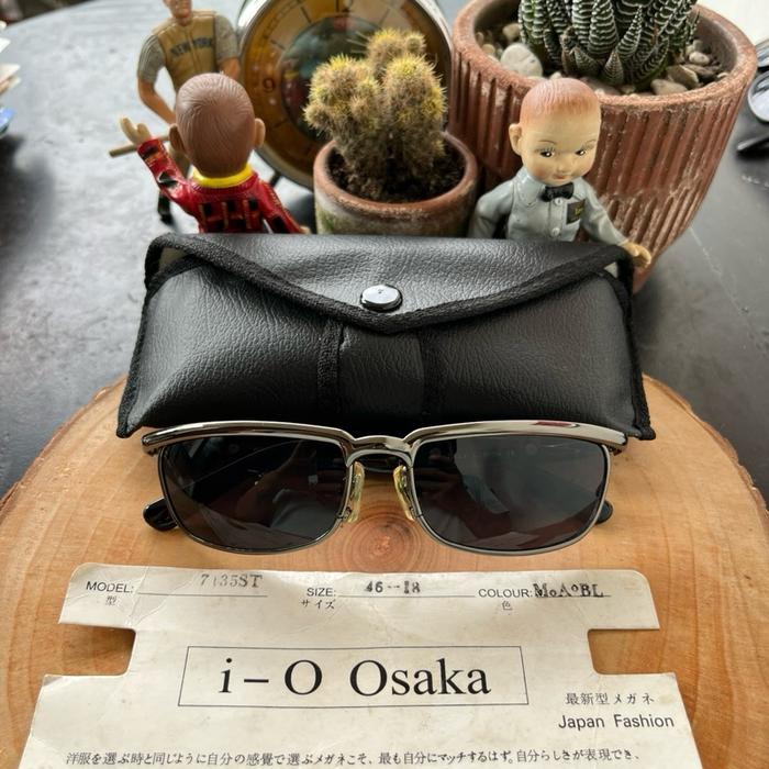 Vintage oval round sunglasses 70s Brand: NITRO Made in Italy Frame aluminium metalic dilapisi optyl