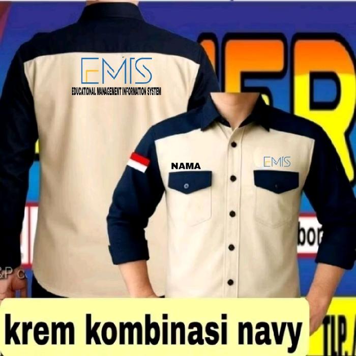 ready stok kemeja emis baju emis seragam emis Pdh emis baju kerja emis seragam kerja emis Pdh kerja