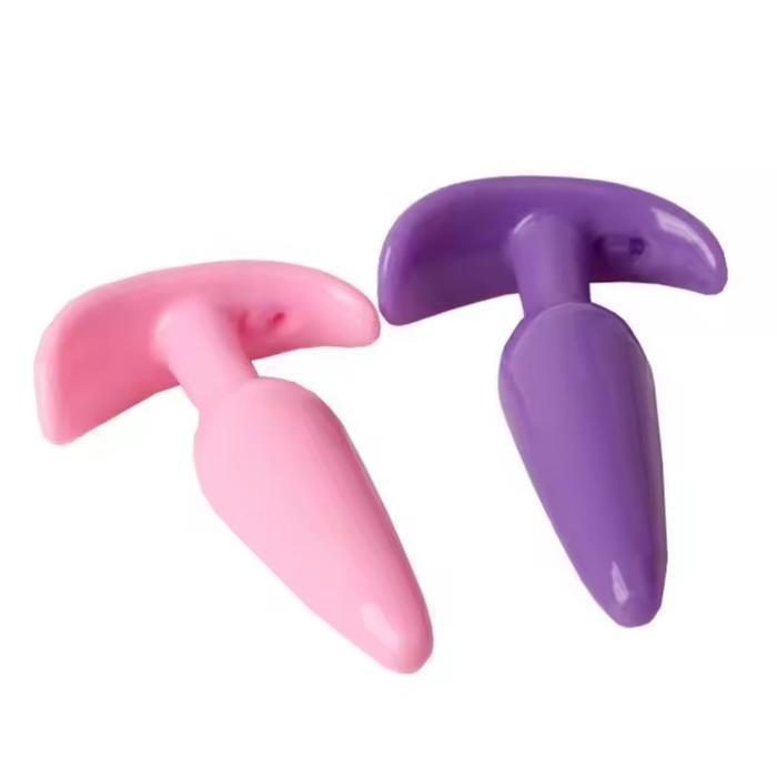 (FLASH SALE) Mainan wanita perasaan kulit jeli manik sumbat Anal 100% TPE untuk pria dewasa