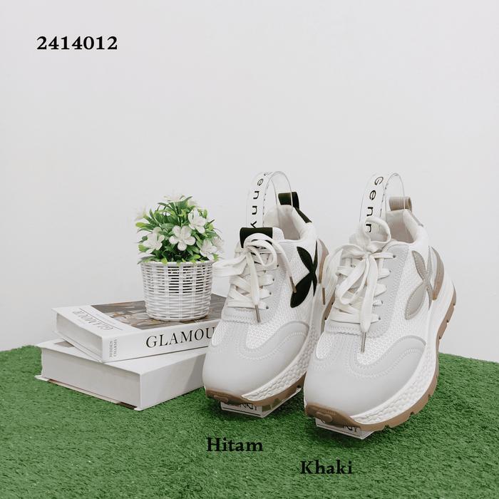 Genny Sepatu Kasual Wanita 2414012 Sneakers Cewek Shoes