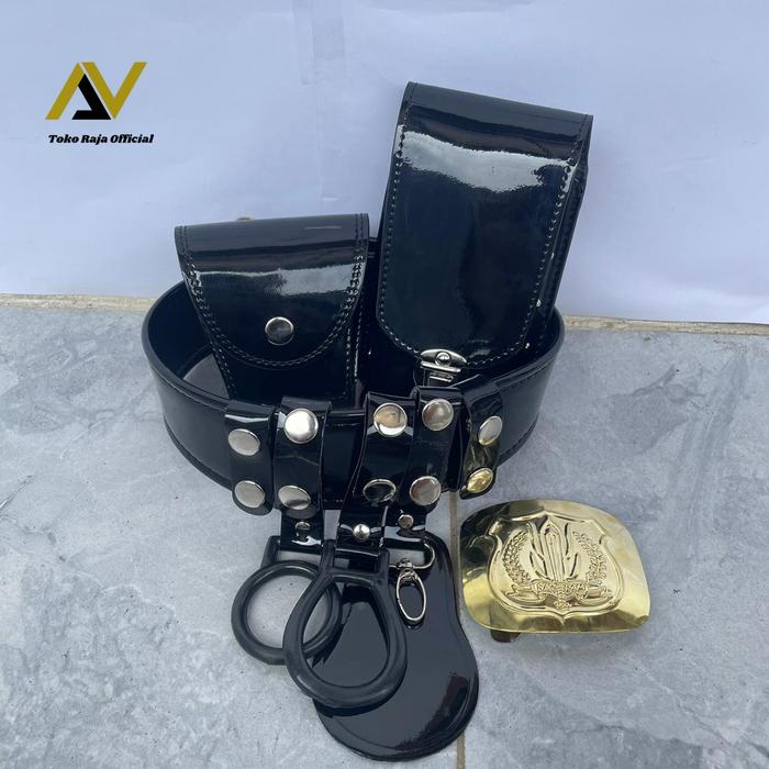 kopel sabuk satpam security full set bangkol lengkap 1 set