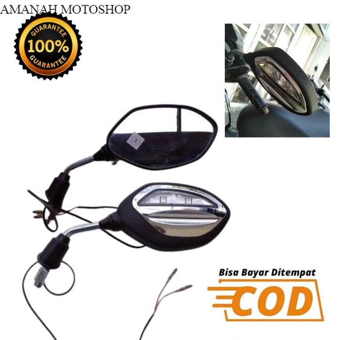 Spion Sein LED Chrome Honda Vario 110 125 150 160 Beat, Genio,spacy AHM