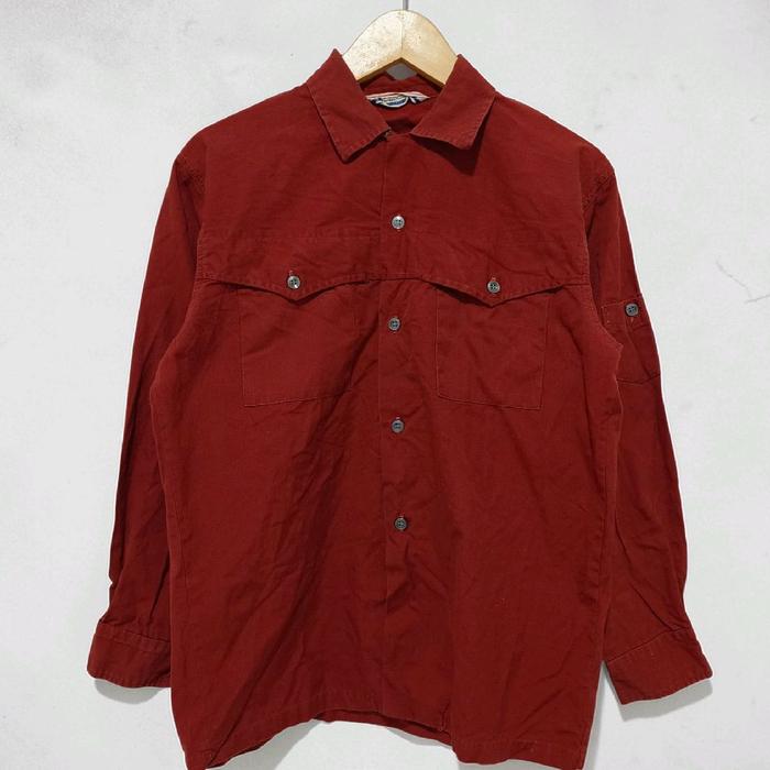 Vintage 90s Descente Western Longsleeve Shirt  Original