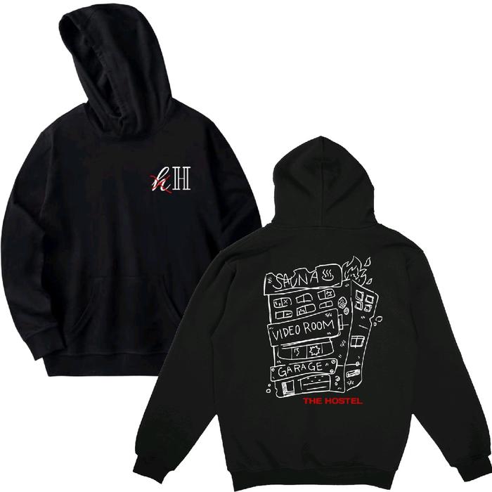 Jaket Sweater Hoodie Hostel Crew Lookism
