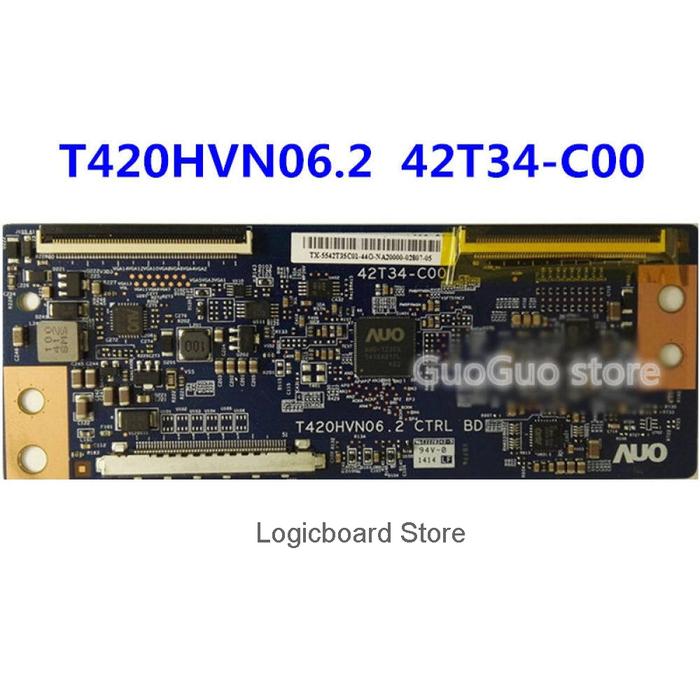 1Pc TCON Board T420HVN06. 2 CTRL BD TV T-CON 42T34-C00 Logic Board