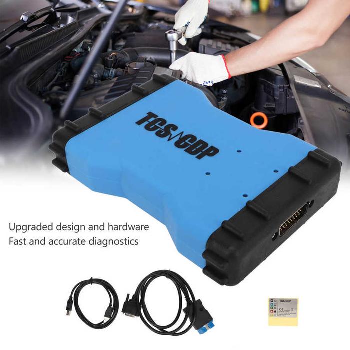 Alat Diagnostik Mobil VCI 150E TCS Papan Ganda dengan Bluetooth