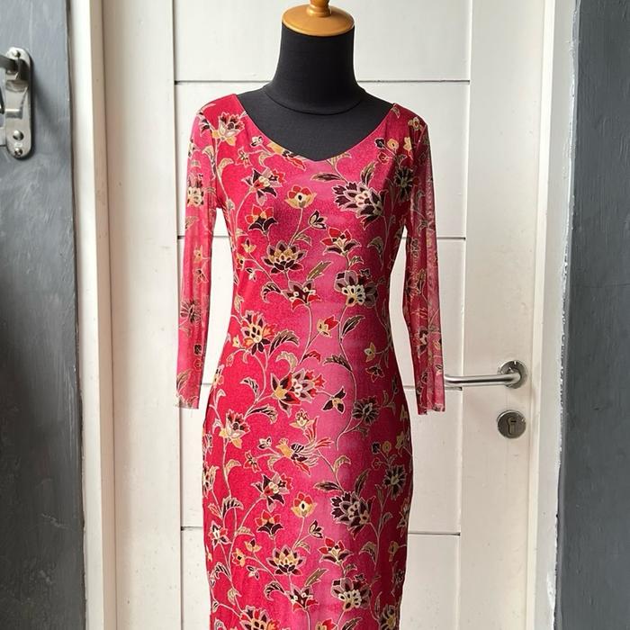VIVIENNE TAM Flower Motive Dress