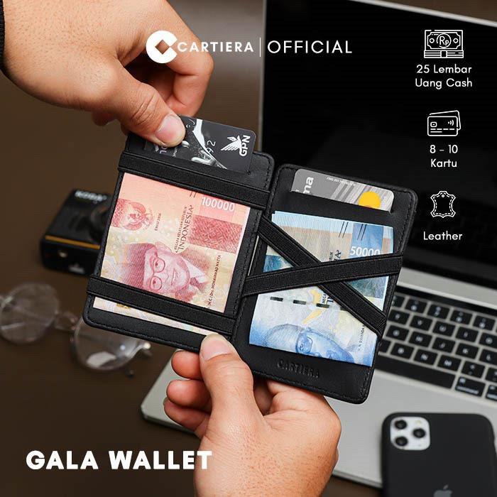 A㊚EY CARTIERA - GALA WALLET - DOMPET PRIA DOMPET WANITA (KARTU & UANG) F㊚YQ