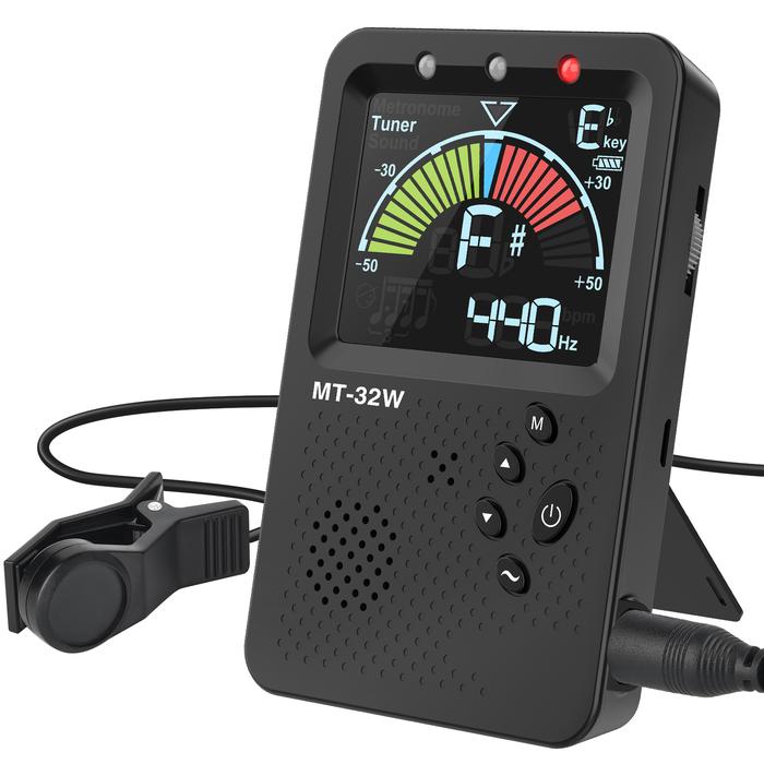 3-In-1Guitar Tuner Metronome Tuner Tone Generator For Guitar Bass