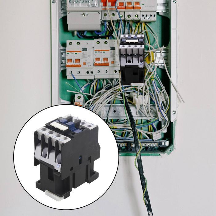 【Promotion】Power Ac Contactor 1No Ac 220V 50/60Hz Coil Motor Starter Relay 32A 3-Phase-Pole