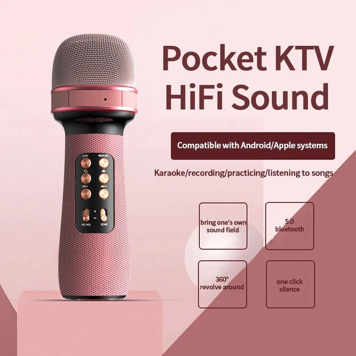 WS-898 Wireless Microphone Mobile National K-Song Bluetooth Home TV