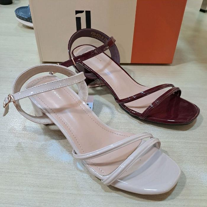 sandal wanita lawrensia Heels High Shoes