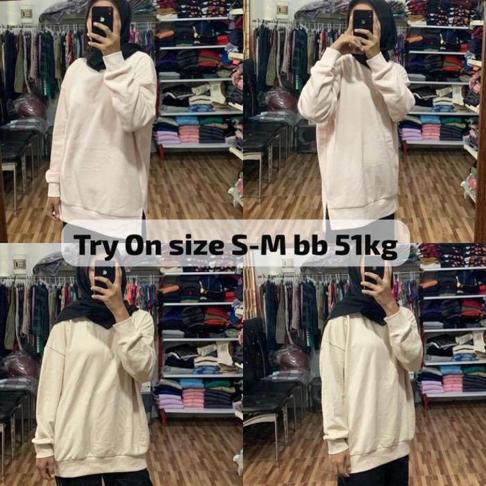 Sweatshirt Overfit Wanita Dewasa STL