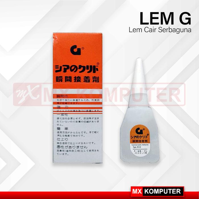 Lem G Korea Serbaguna Lem Cair Tetes