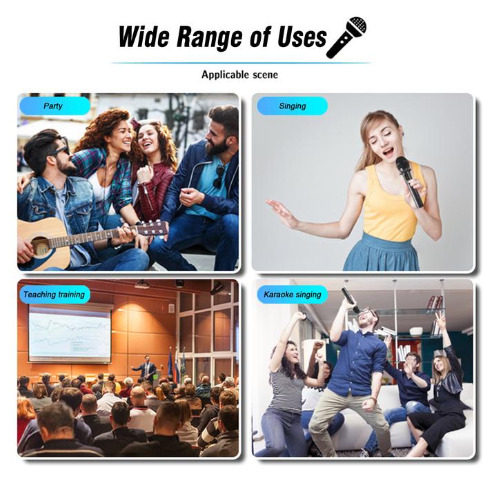 UHF Wireless Microphone UHF Dynamic Handheld Microphone Dynamic