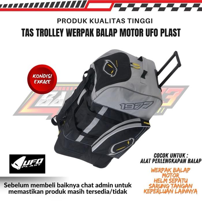 Tas Werpak Balap Motor Trolley Bag UFO Plast ORIGINAL