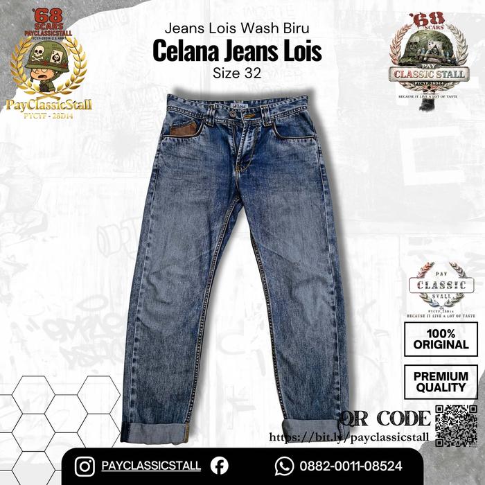 Celana Jeans Lois Jeans Lois Wash Biru