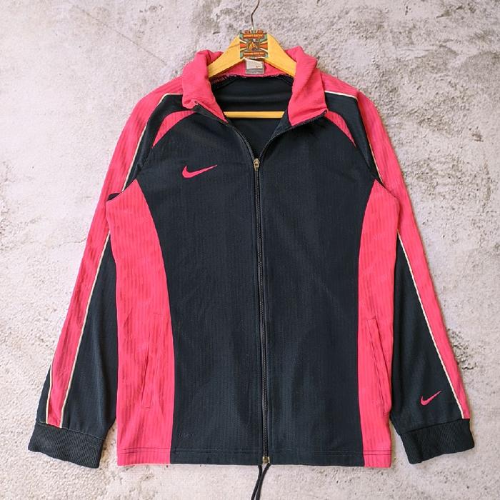 Jaket tracktop nike unisex Pria Wanita