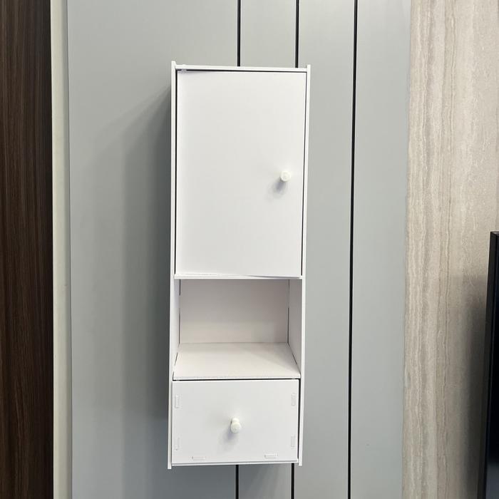 Lemari Dinding Tempel ANTI AIR RAYAP Cabinet Mini Kabinet Gantung Pintu Laci Serbaguna Multipurpose