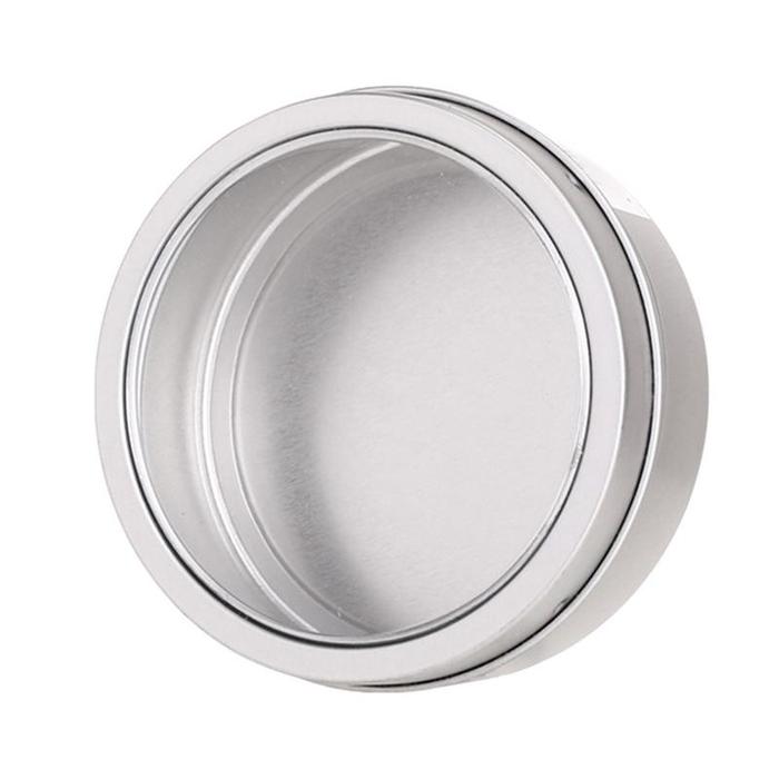 Magnetic Spice Jar Set With Stickers Stainless Steel Spice Tins