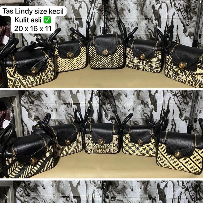 ⁠Lindy kecil premium kulit asli