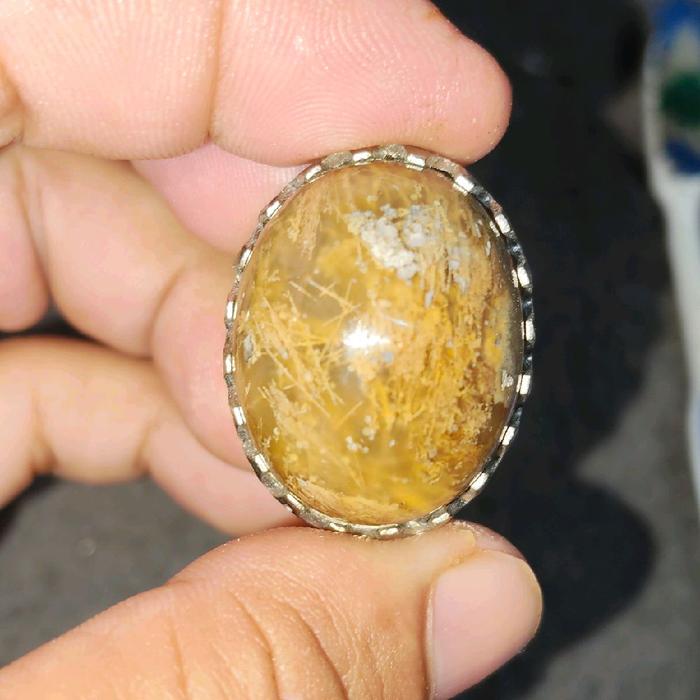 Batu Akik Bulu Perindu Natural