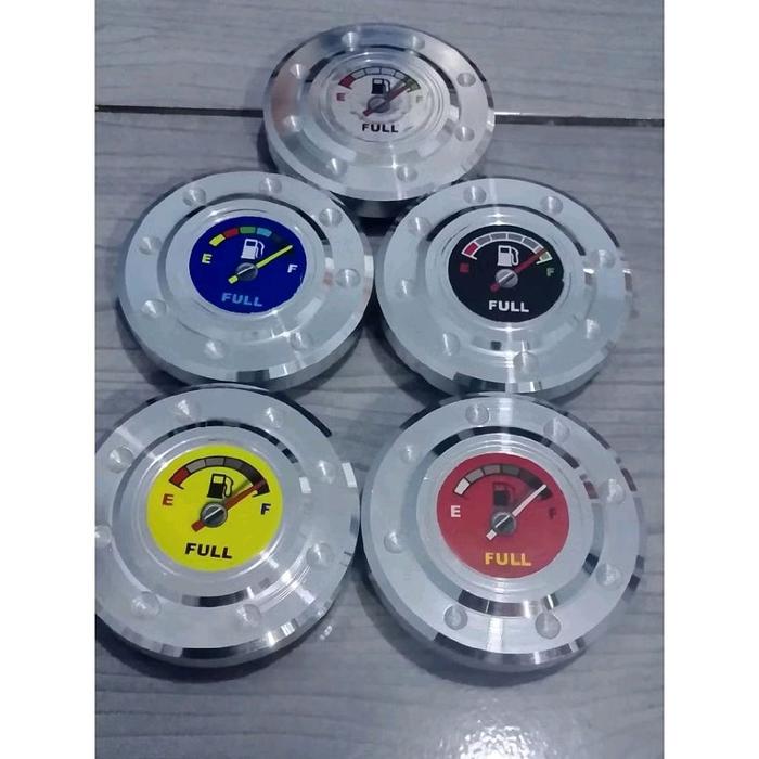 Tutup bengsin mtor GL 100, CB, WIN, bubut inten mengkilap