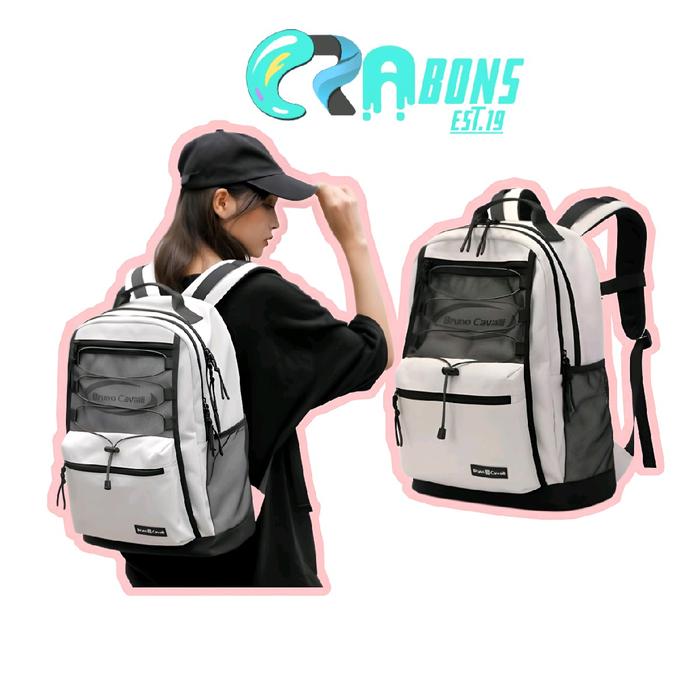 Tas sekolah ransel premium pria wanita kekinian Kanvas Backpack tas bushcraft