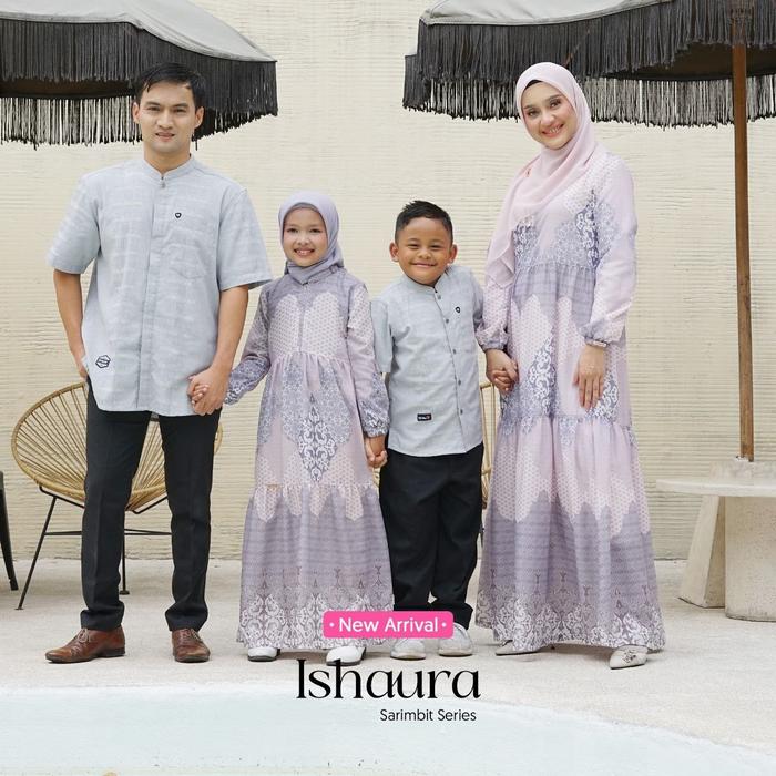 ISHAURA LILAC PURPLE / SARIMBIT MUTIF ISHAURA / SARIMBIT MUTIF TERBARU / MUTIF ISHAURA PROMO DISKON 