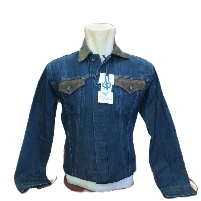 Jaket Jeans Tony Jack - Jaket Jeans Pria dengan Desain Klasik dan Nyaman