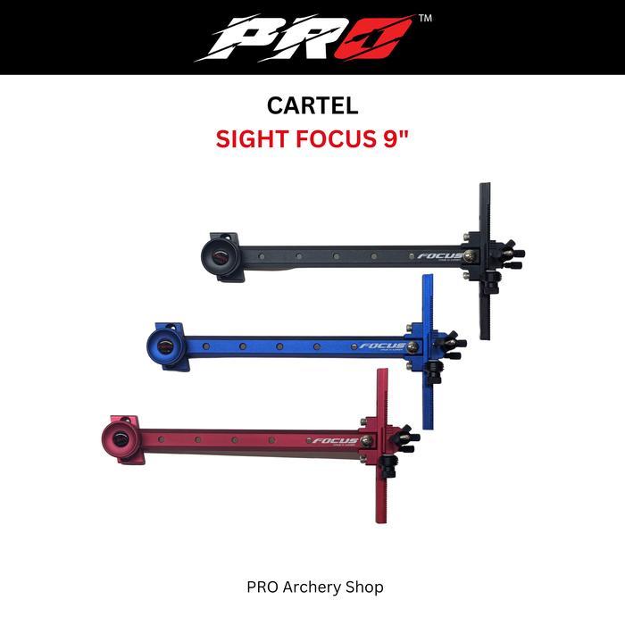CARTEL SIGHT FOCUS / SIGHT FOCUS CARTEL / ALAT BIDIK PANAHAN - Hitam TAD175