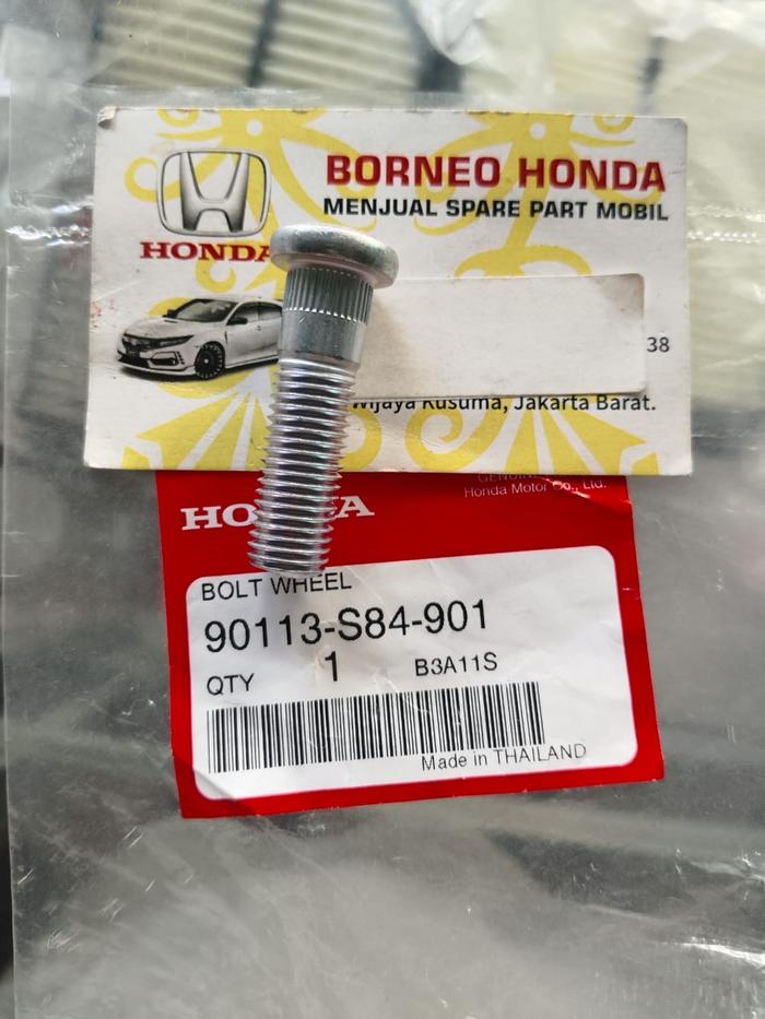 BAUT RODA BOLT WHEEL VELG PANJANG 47,5 MM ODYSSEY RC1 STREAM HRV RU1 RV3 ACCORD S84 VTI L CP2 CR2 CV