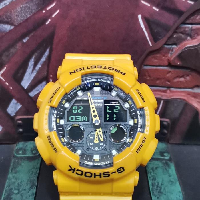 - G-Shock (Yellow) GA 100A Bumblebee unit only