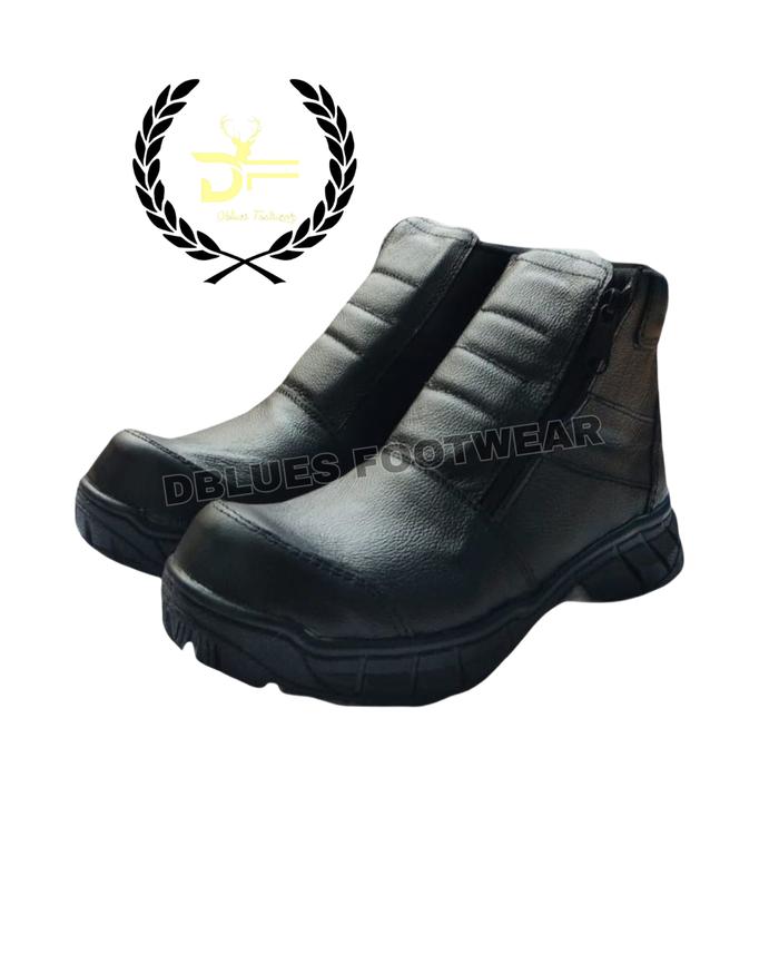 Sepatu Safety Boots Pria King Kulit Spatu Boot Model Krisbow Jogger Kitchen Shoes Kerja Hitam Kicker