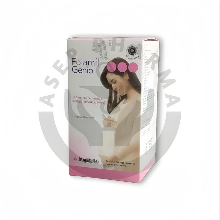 PROMO GUYS FOLAMIL GENIO / SUPLEMEN IBU HAMIL / VITAMIN IBU MENYUSUI PREMIUM