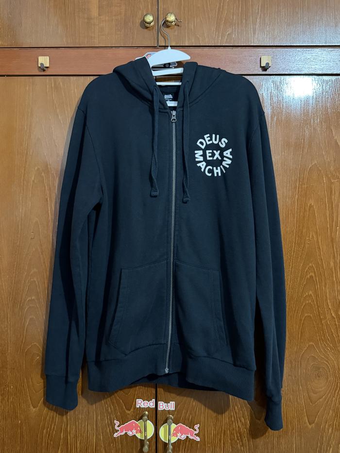DEUS EX MACHINA Circle Logo Hoodie Size M - ORIGINAL