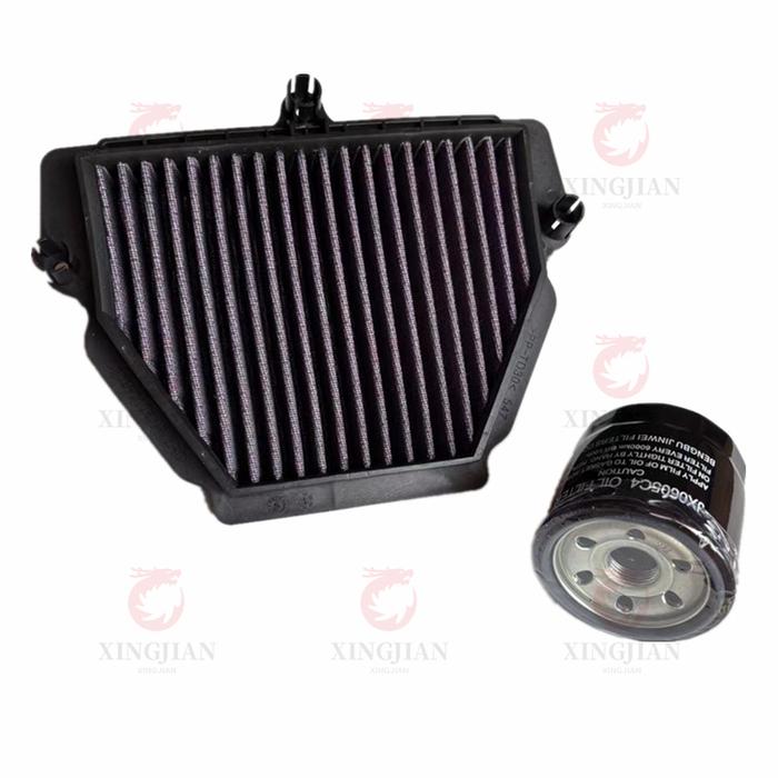 Motorcycle High Flow Air Filter For CFMOTO 675NK 675SR-R 675SRR 675SS 675SR Intake Cleaner Oil Filte